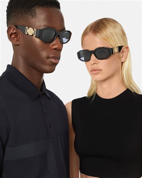 notorious big sunglasses versace|versace sunglasses with medusa head.